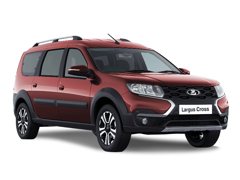 Купить Lada Largus Cross в Москве - Красный «Красный сплав»‎ (136) - металлик
