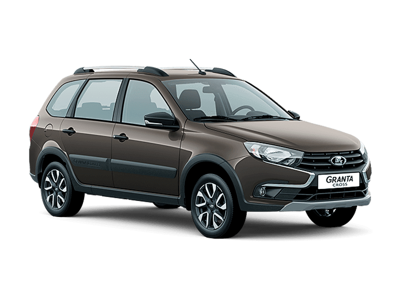 Купить Lada Granta Cross в Москве - Серебристо-темно-серый «Борнео» (633) - металлик